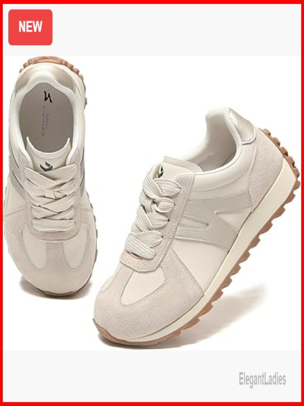 Wide Width Athletic Sneakers Non-Slip Walking Running Gym Shoes